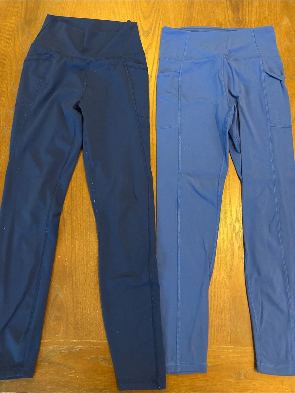 Gottex two pairs of XS Blue High-Waist Leggings